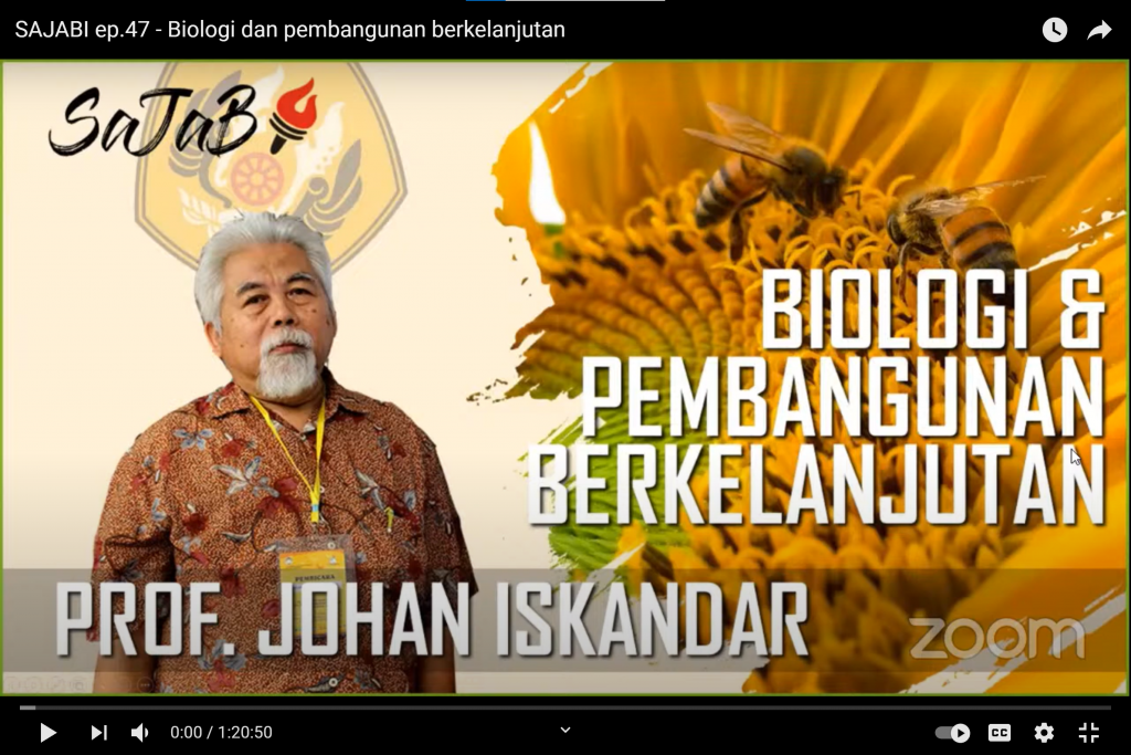 Biology And Sustainable Development